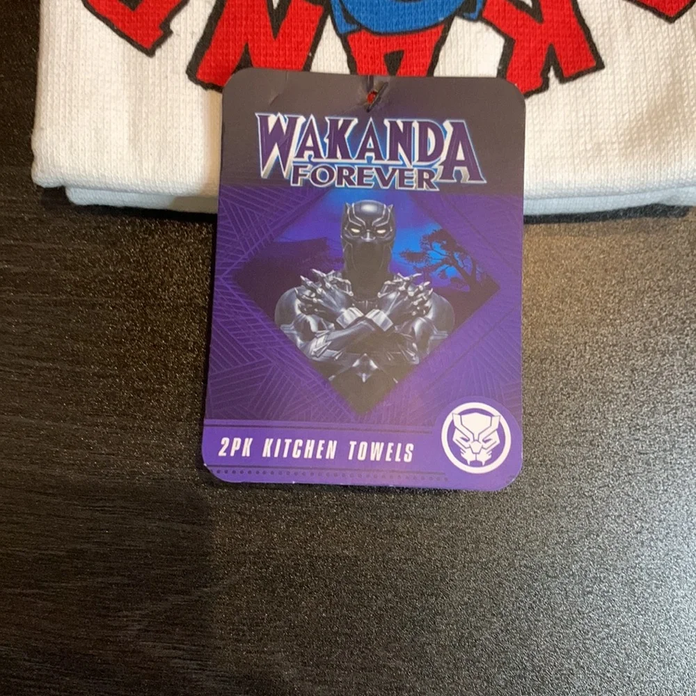 Wakanda Forever 2PK Kitchen Towels